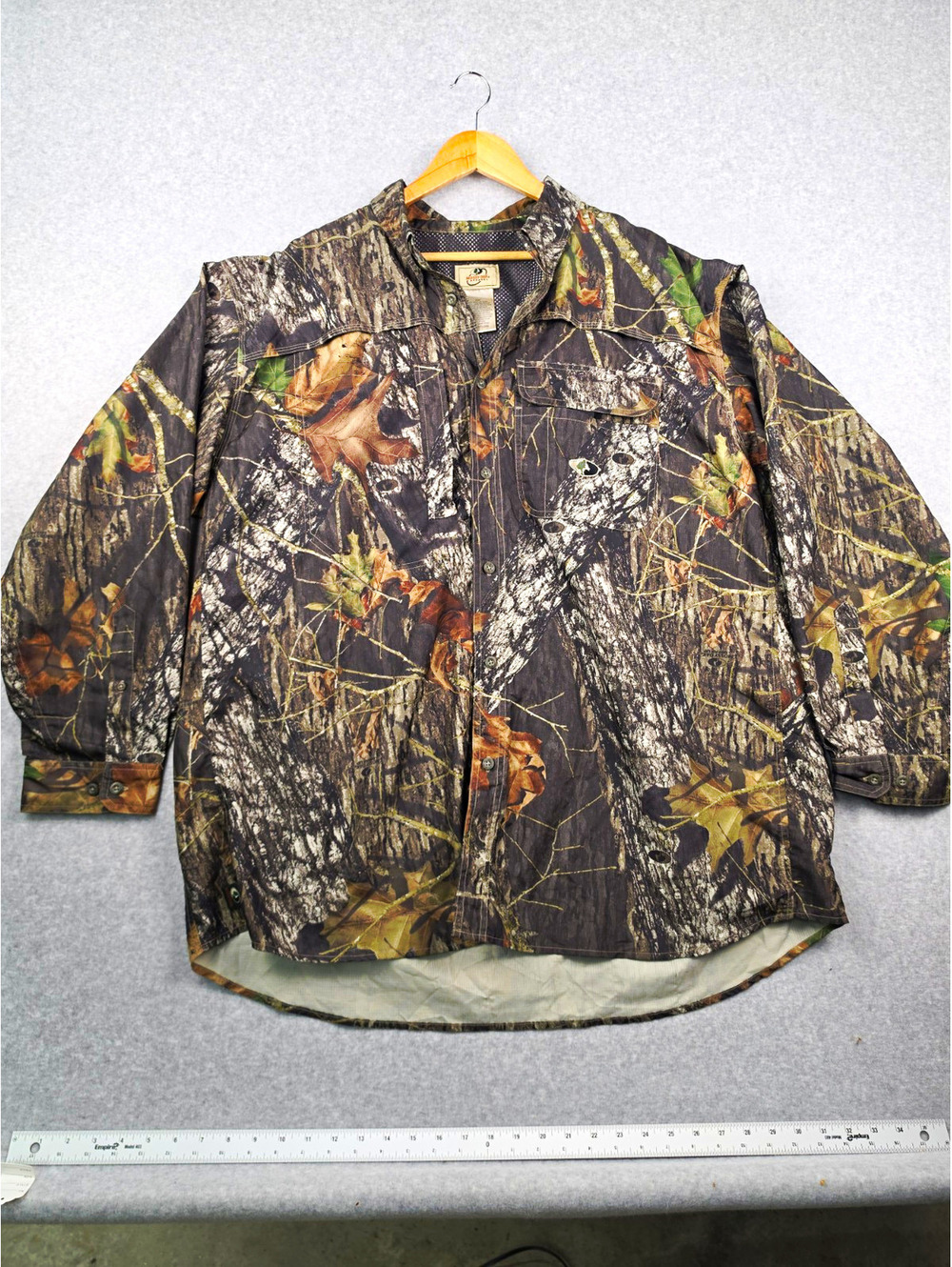 Mossy Oak Apparel APX TrekLite Shirt Men’s 2XL Big & Tall Camo Breathable